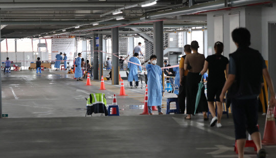 광주 2차 확산세 꺽이나 [연합뉴스]